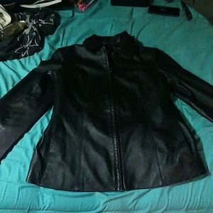 Leather jacket